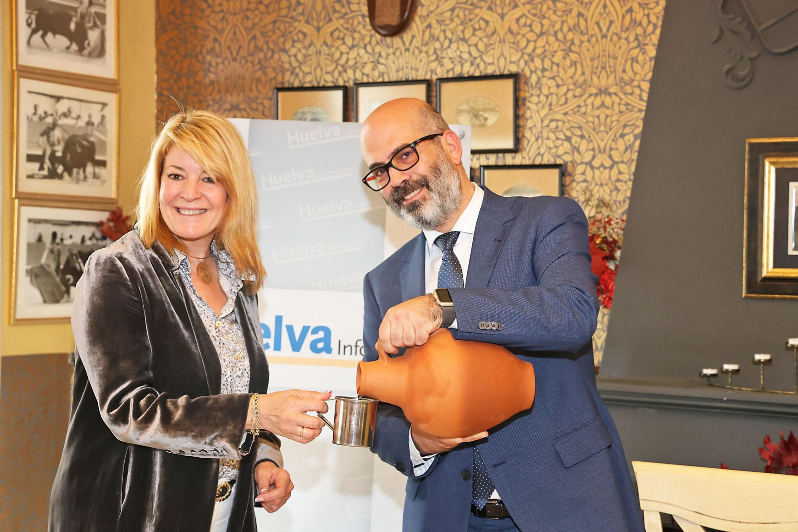 Imágenes de la Tertulia Cofrade 'El Aguaó' de Huelva Información