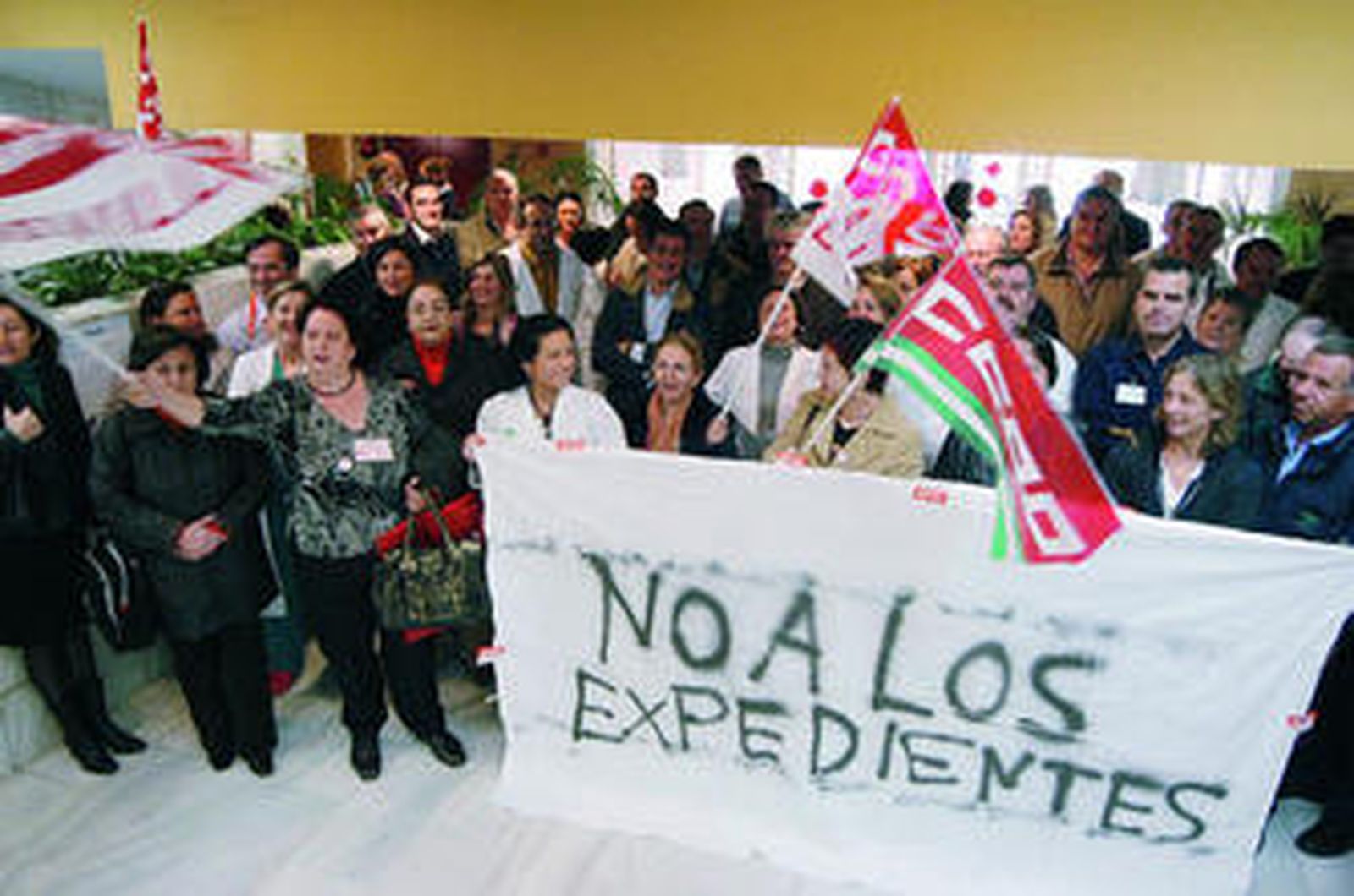 Una de las protestas que protagonizaron los médicos contra los expedientes por el caso Puerta.