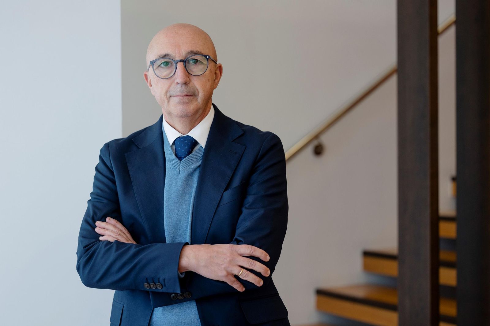 El decano del Colegio de Economistas de Cádiz, Javier Cabeza de Vaca