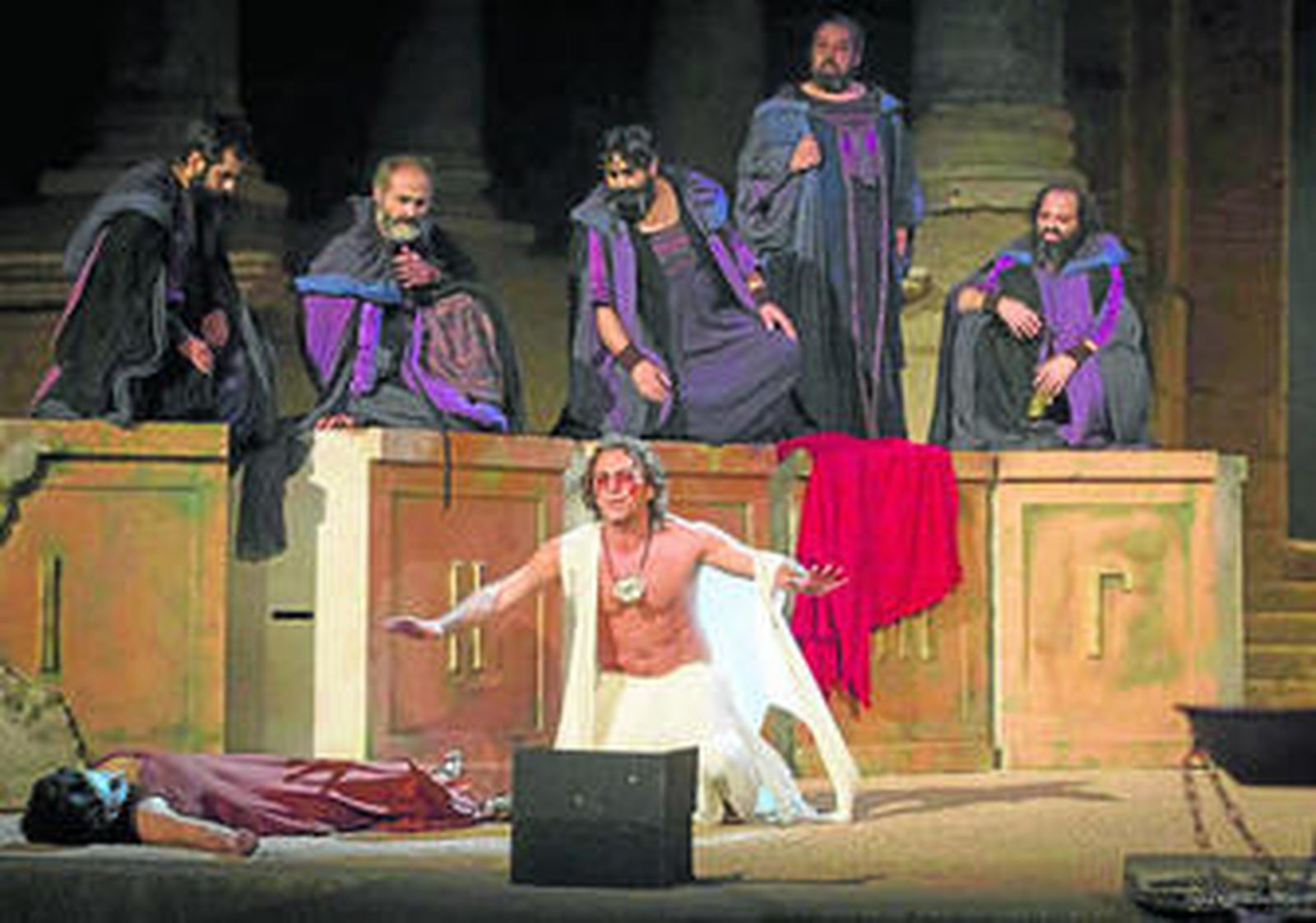 Teatro Clásico 'Edipo Rey' gobierna Baelo Claudia