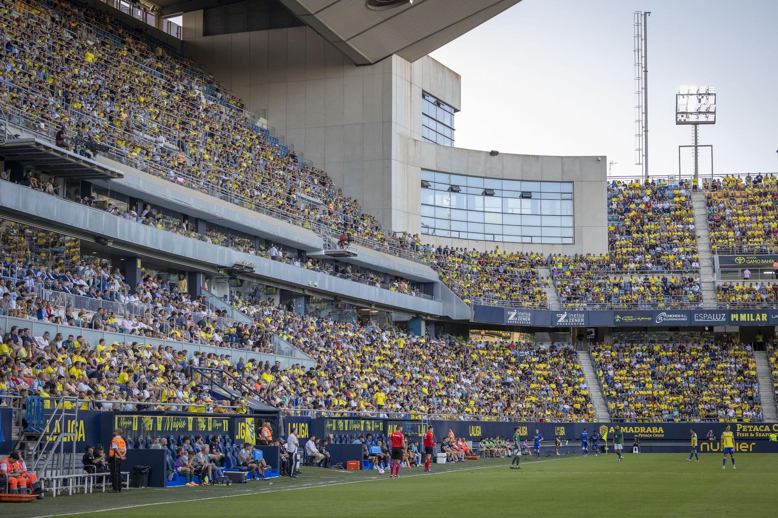Las imágenes del Cádiz CF-Racing de Ferrol