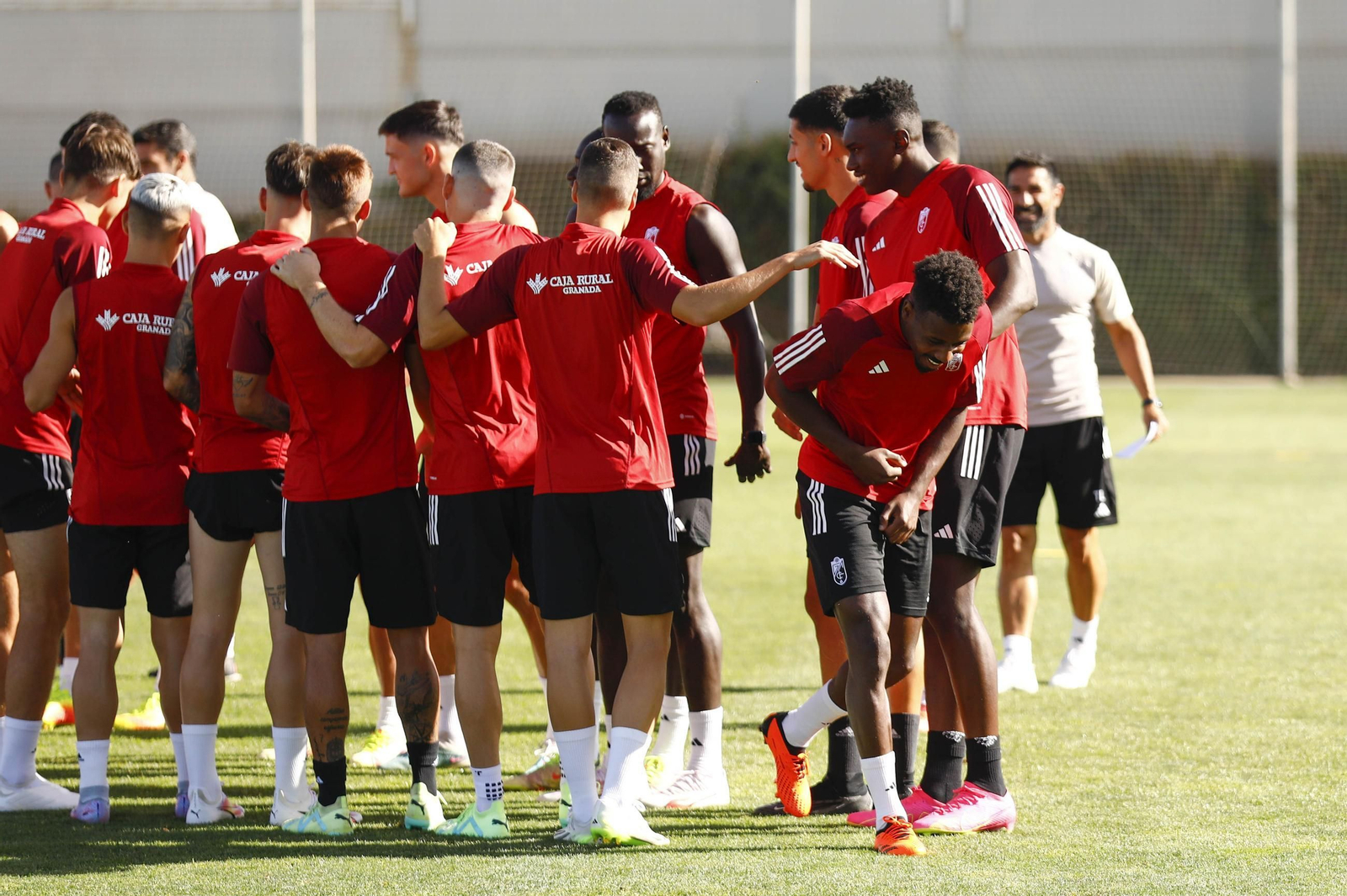Entrenamiento de pretemporada del pasado curso