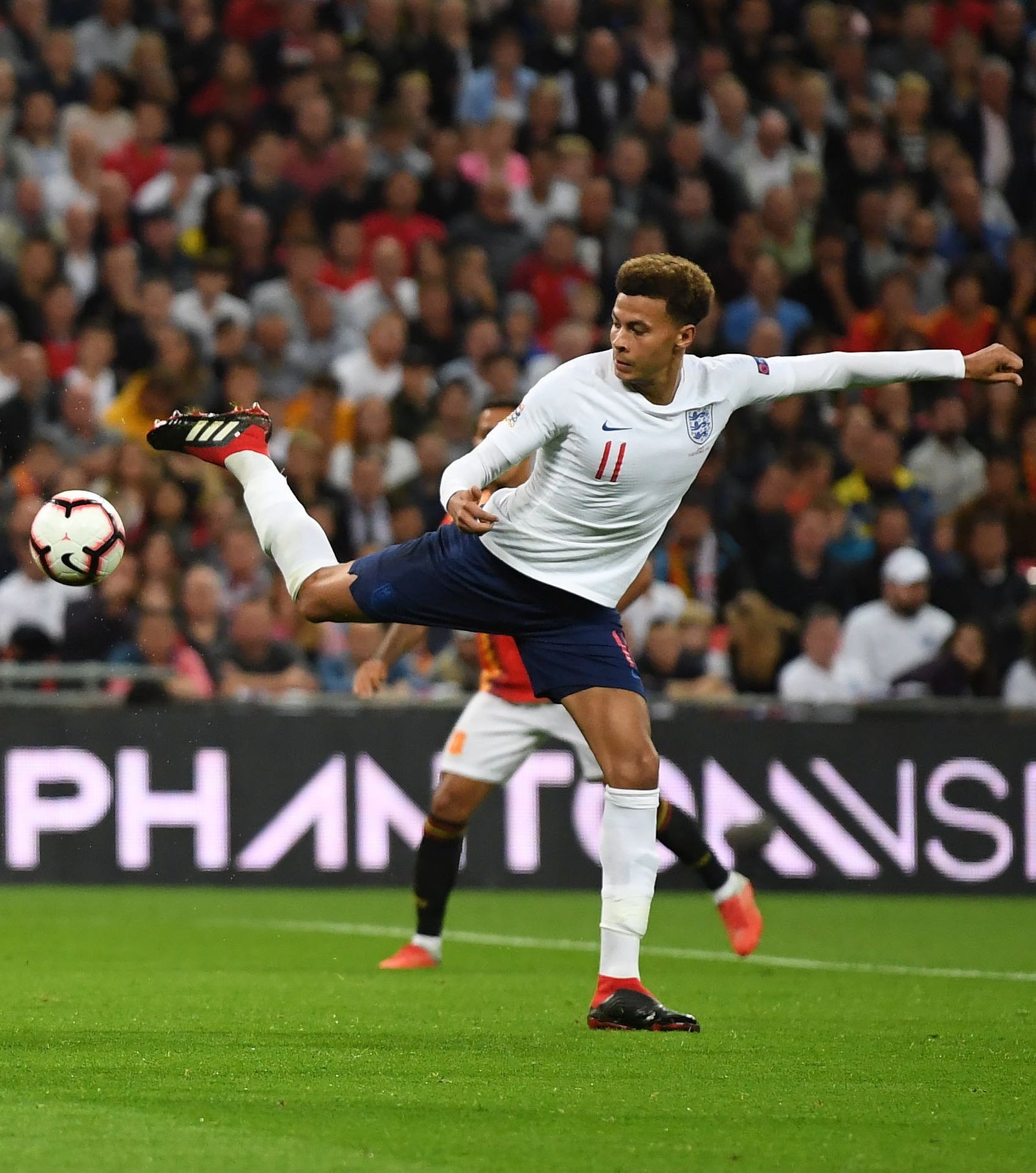 Las imágenes del Inglaterra-España