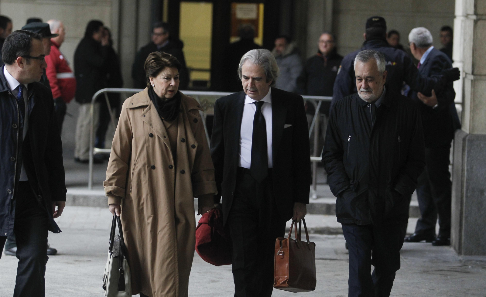 Las imágenes de la reanudación del juicio de los ERE