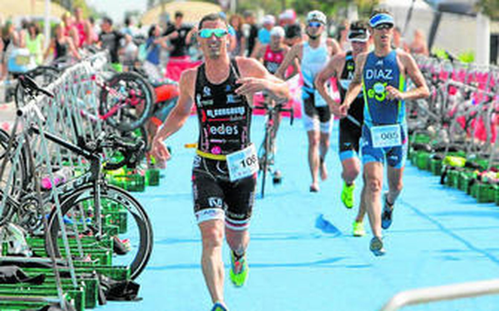 Los participantes tuvieron que hacer frente a un duro recorrido y a las altas temperaturas.
