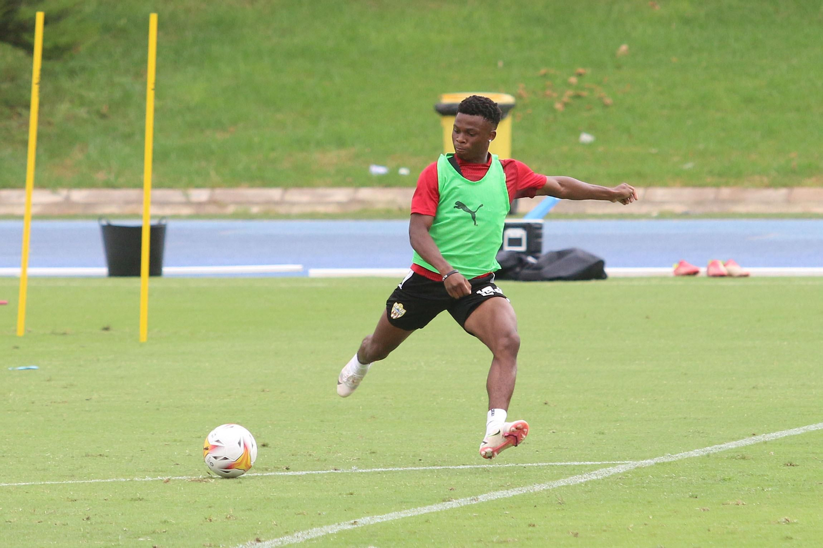 Fotogalería del entrenamiento de la UD Almería del miércoles 11 de agosto