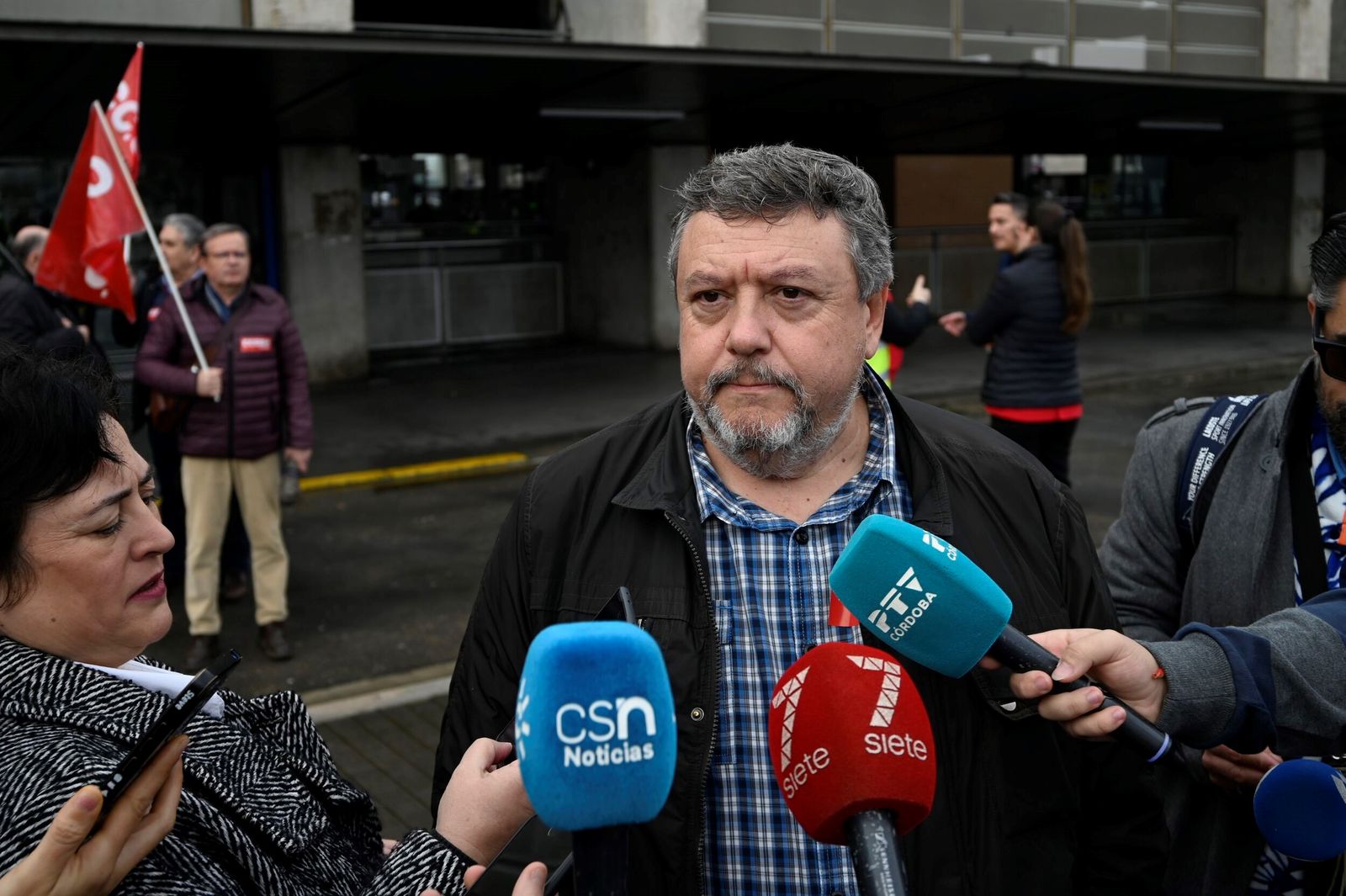 Las imágenes de la huelga del ferrocarril en Córdoba