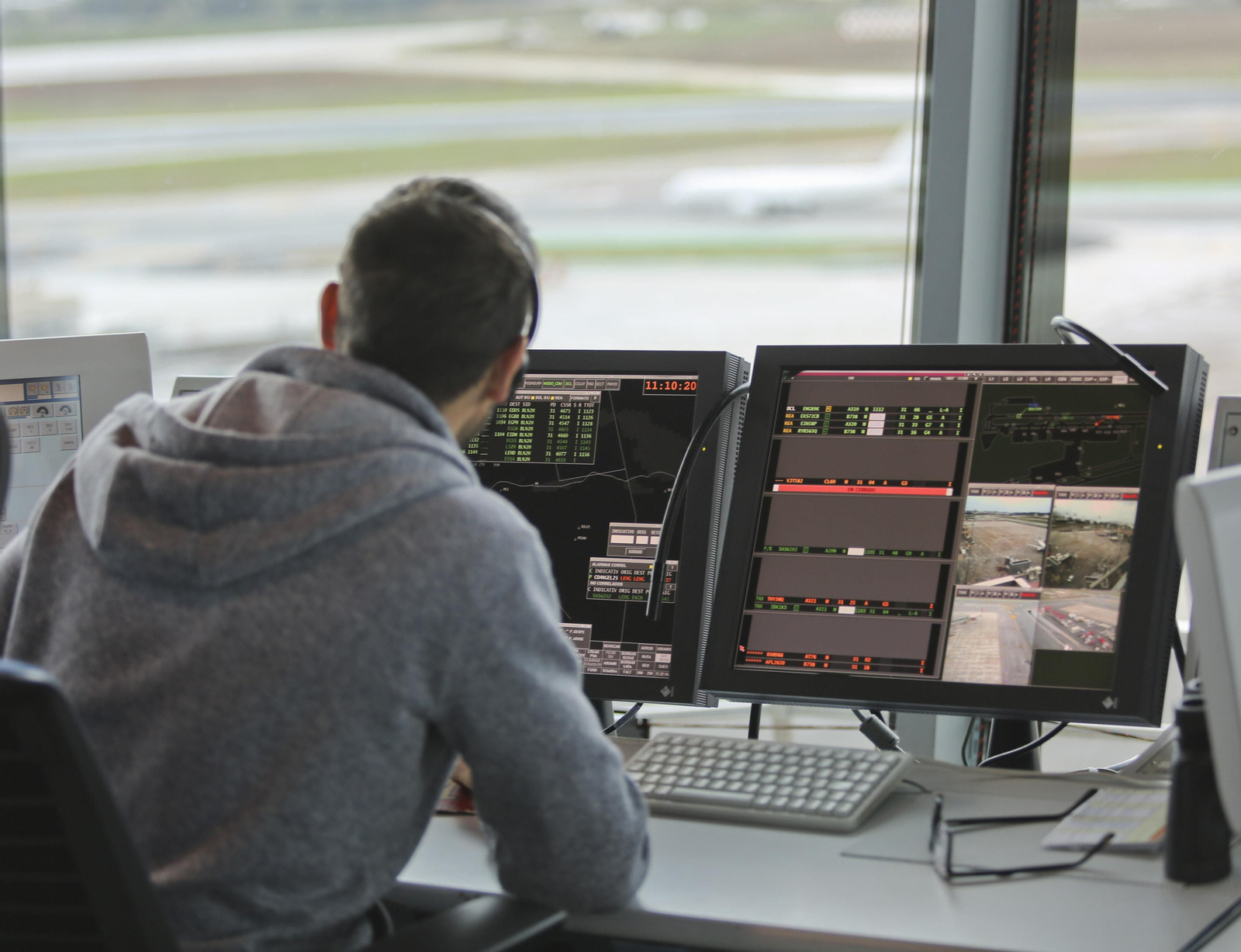 Fotos de la torre de control del Aeropuerto de Málaga