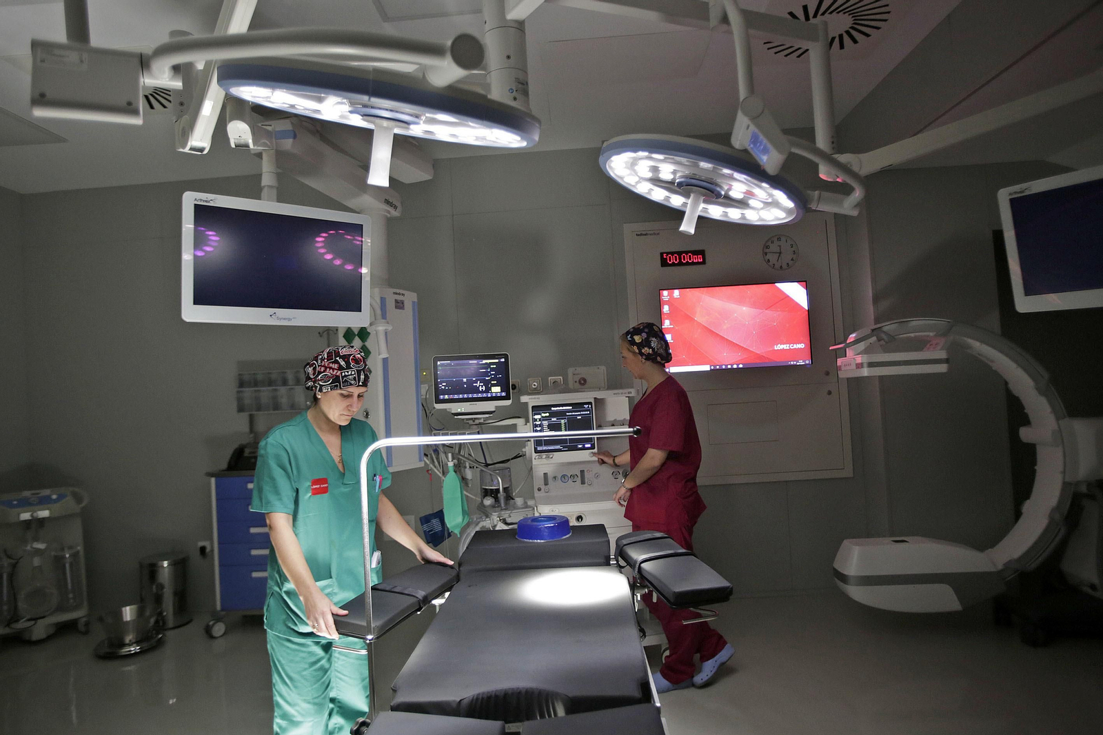 Imágenes de la nueva clínica Lopez Cano en el Estadio Carranza