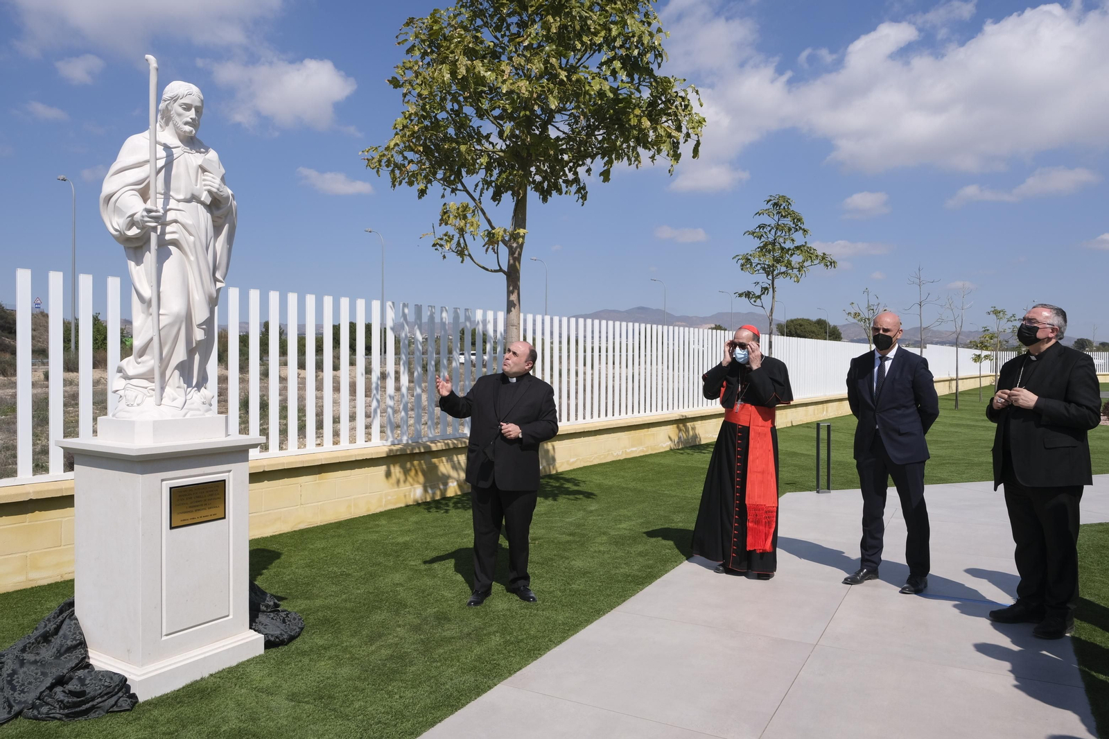 Bendición de las instalaciones de Hydrodiseño, en Huércal Overa (Almería)