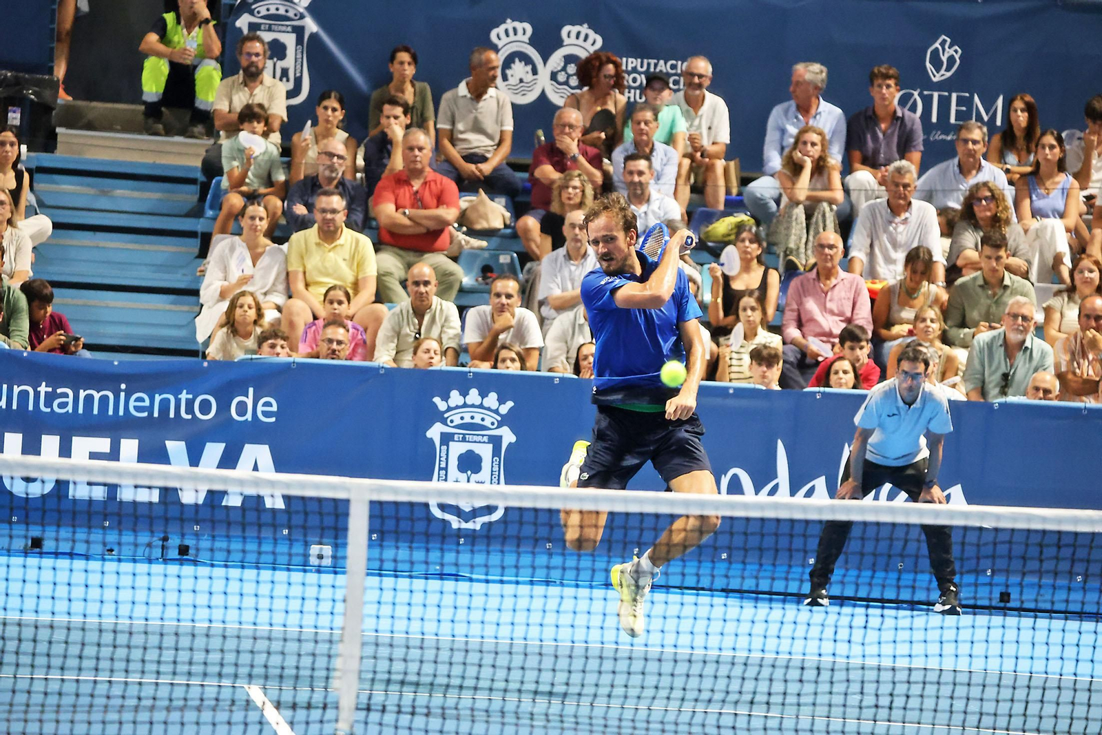 Imágenes de la final masculina de la Copa del Rey de tenis entre Daniil Medvedev y Alejandro Davidovich