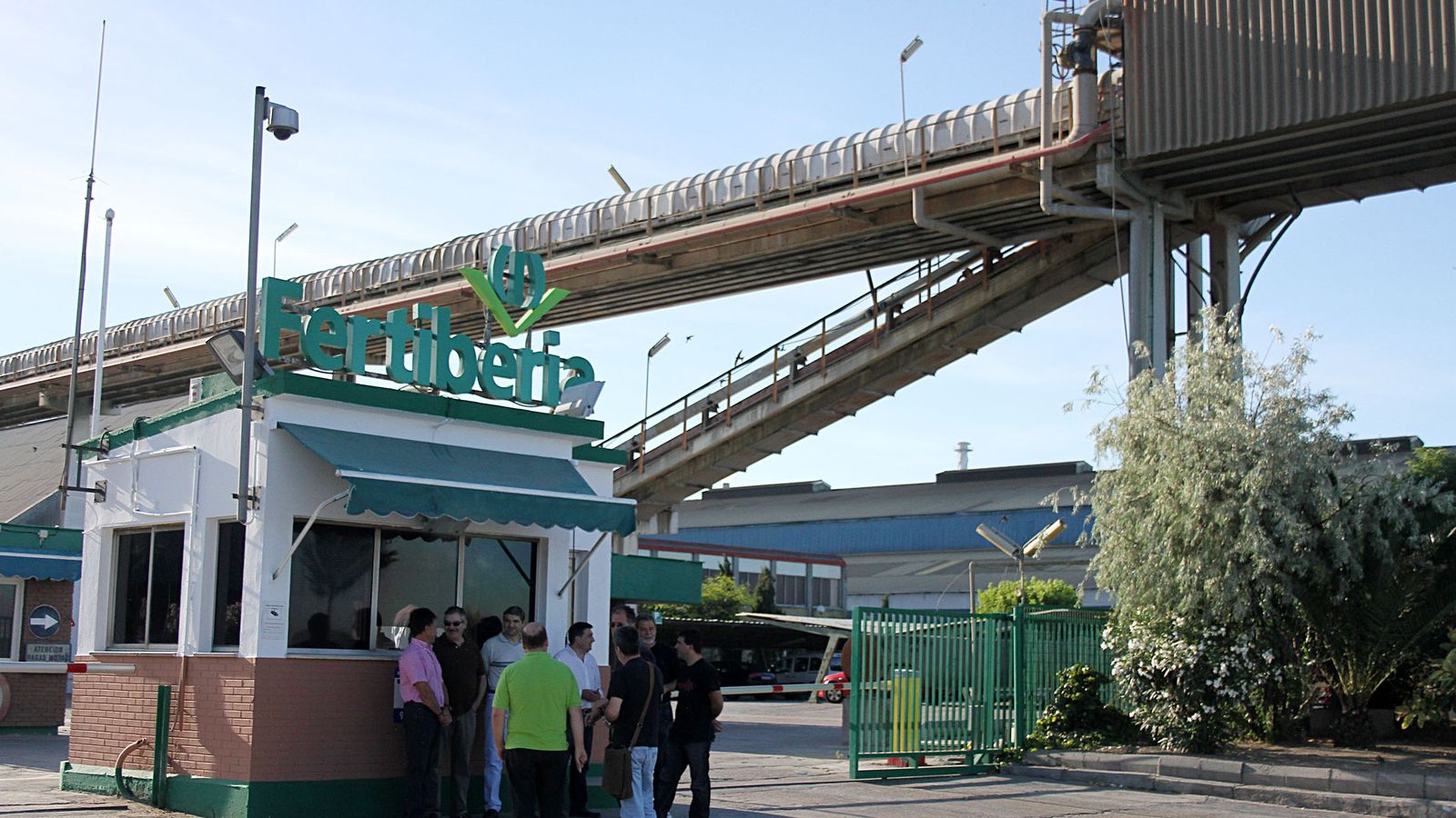 Los terrenos en los que se asienta Fertiberia en Huelva son de titularidad del Puerto.