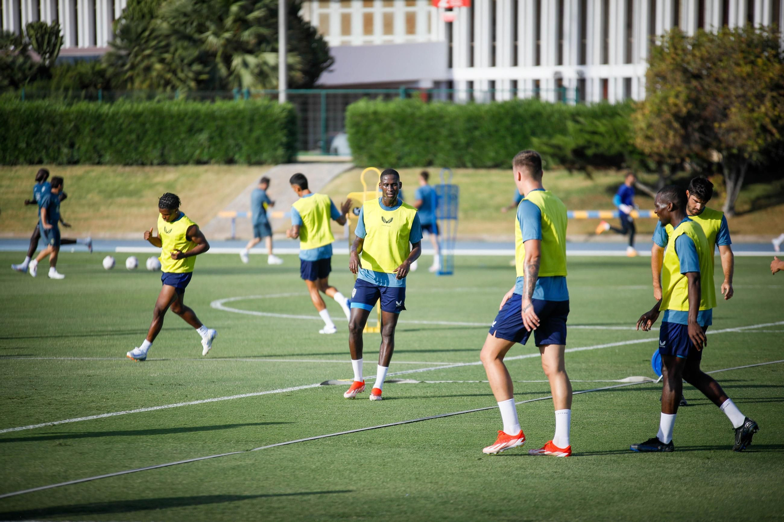 Primer entrenamiento pretemporada del Almería, en imágenes