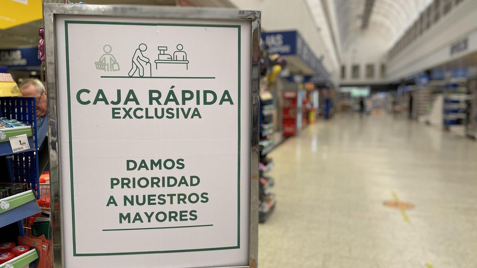 Servicios prioritarios de El Corte Inglés.