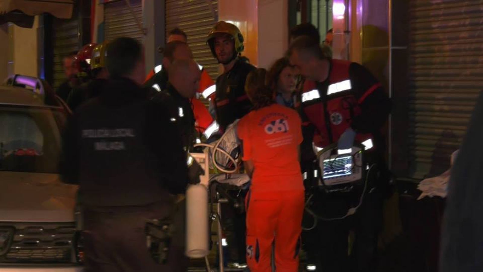 Acribillado cuando cenaba en un restaurante de Playamar