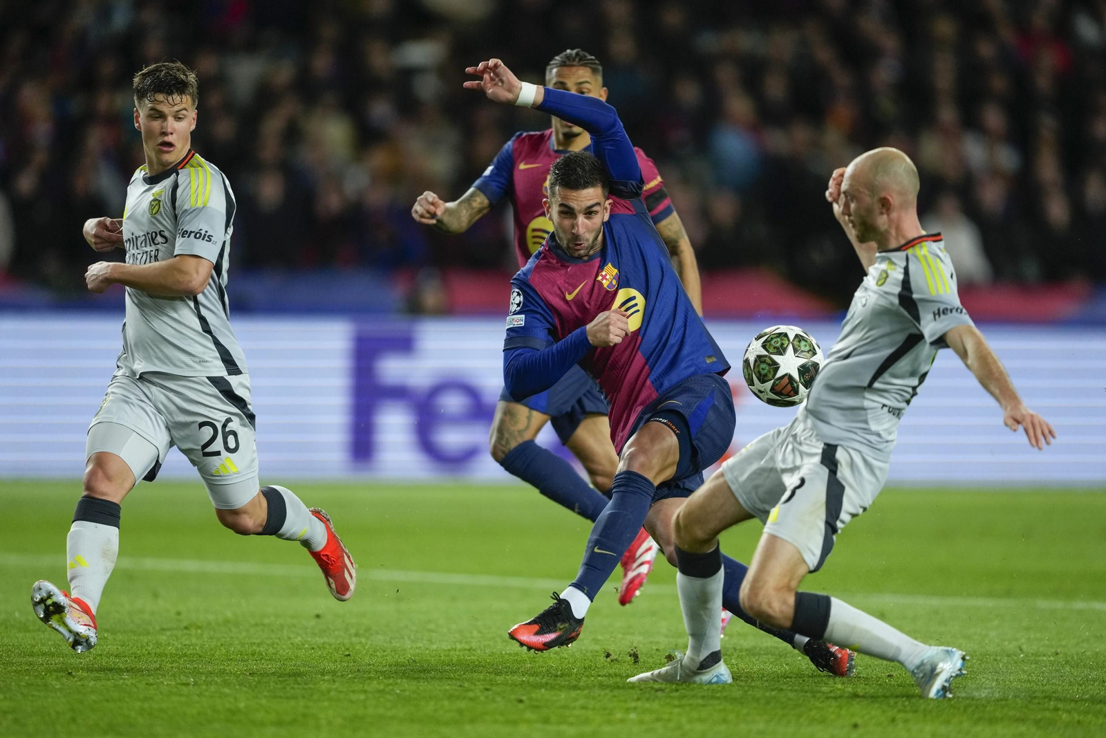 Las fotos del Barcelona - Benfica