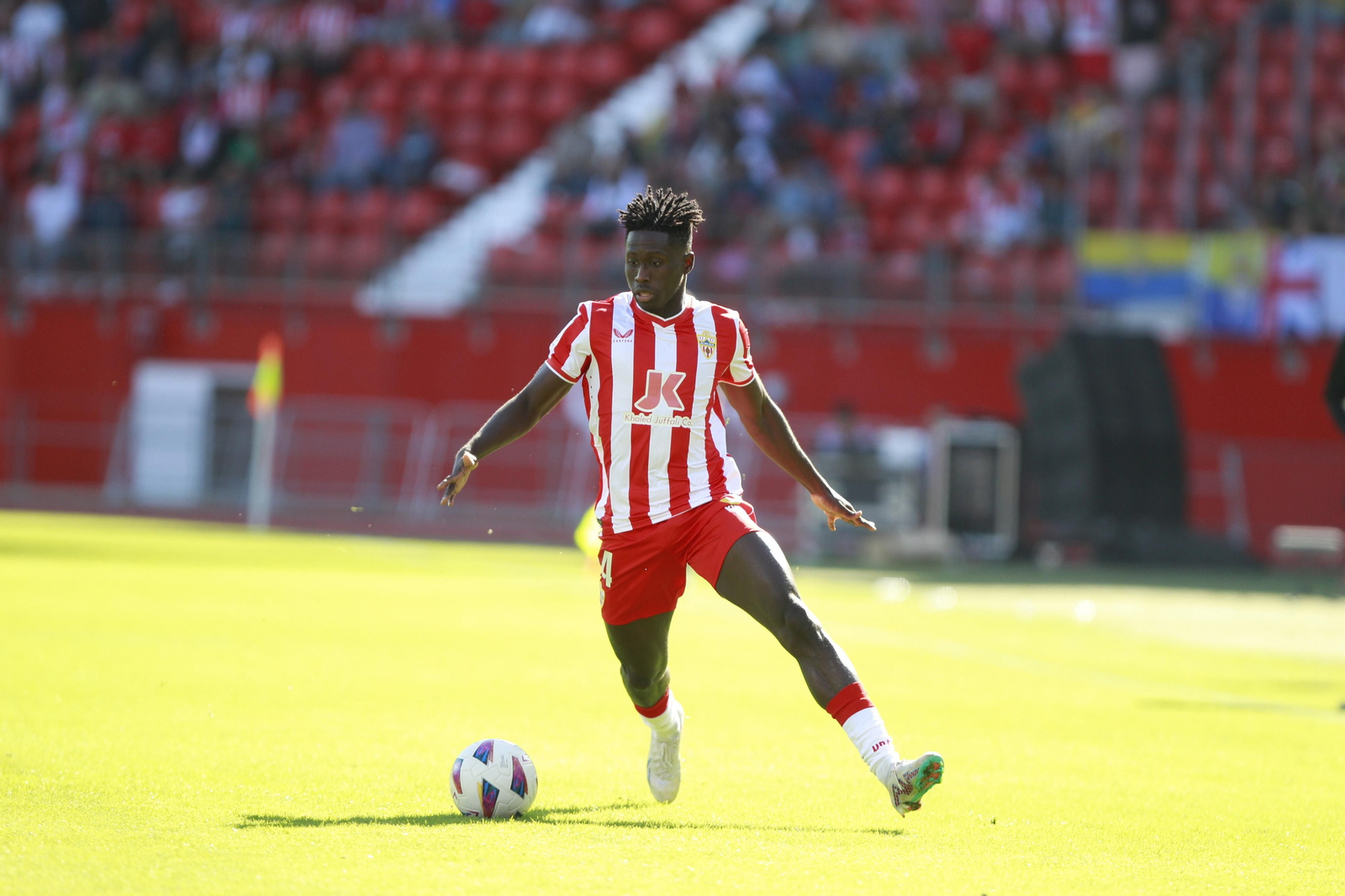 Imágenes del partido U.D. Almería-U.D. Las Palmas