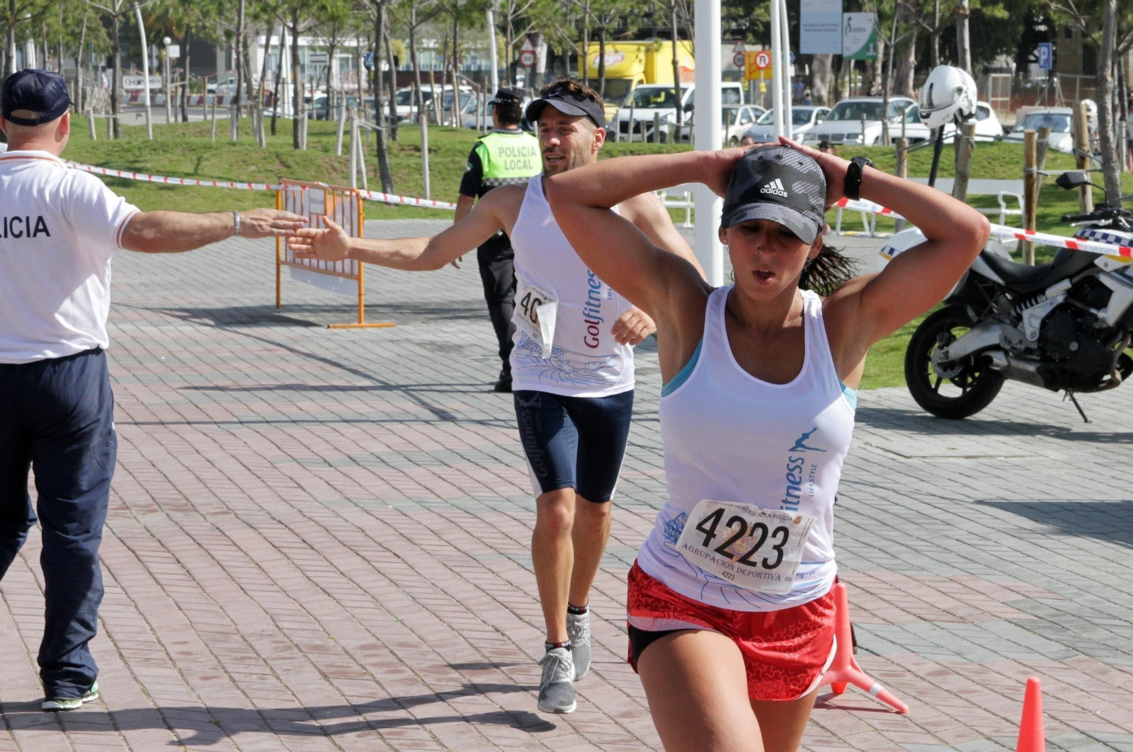 Imágenes de la Carrera Solidaria Ruta 091 organizada por la Policía Nacional