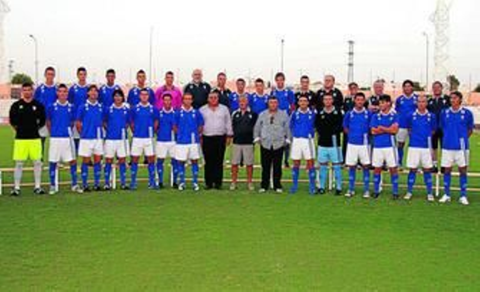 Plantilla del conjunto gaditano del San Fernando, contrincante del Loja en la fase de ascenso a Segunda B.