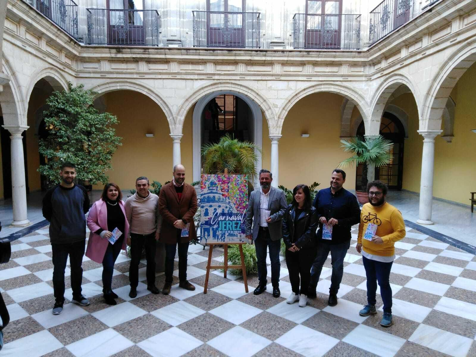 Presentación de las actividades del Carnaval Jerez 2020.