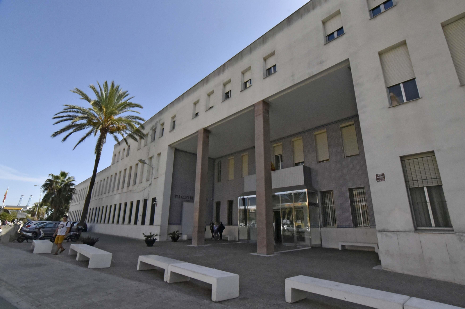 El Palacio de Justicia de Algeciras.