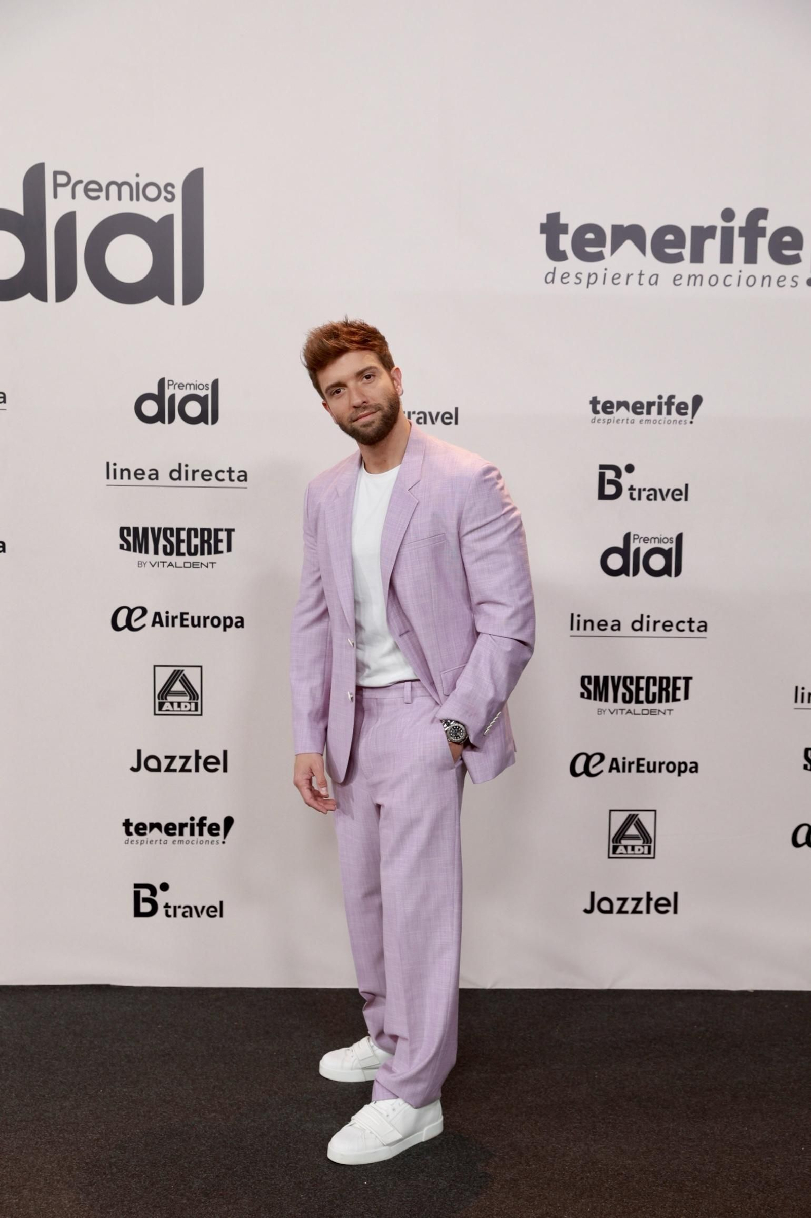 Las estrellas del 'photocall' de los Premios Dial, gala celebrada en Santa Cruz de Tenerife