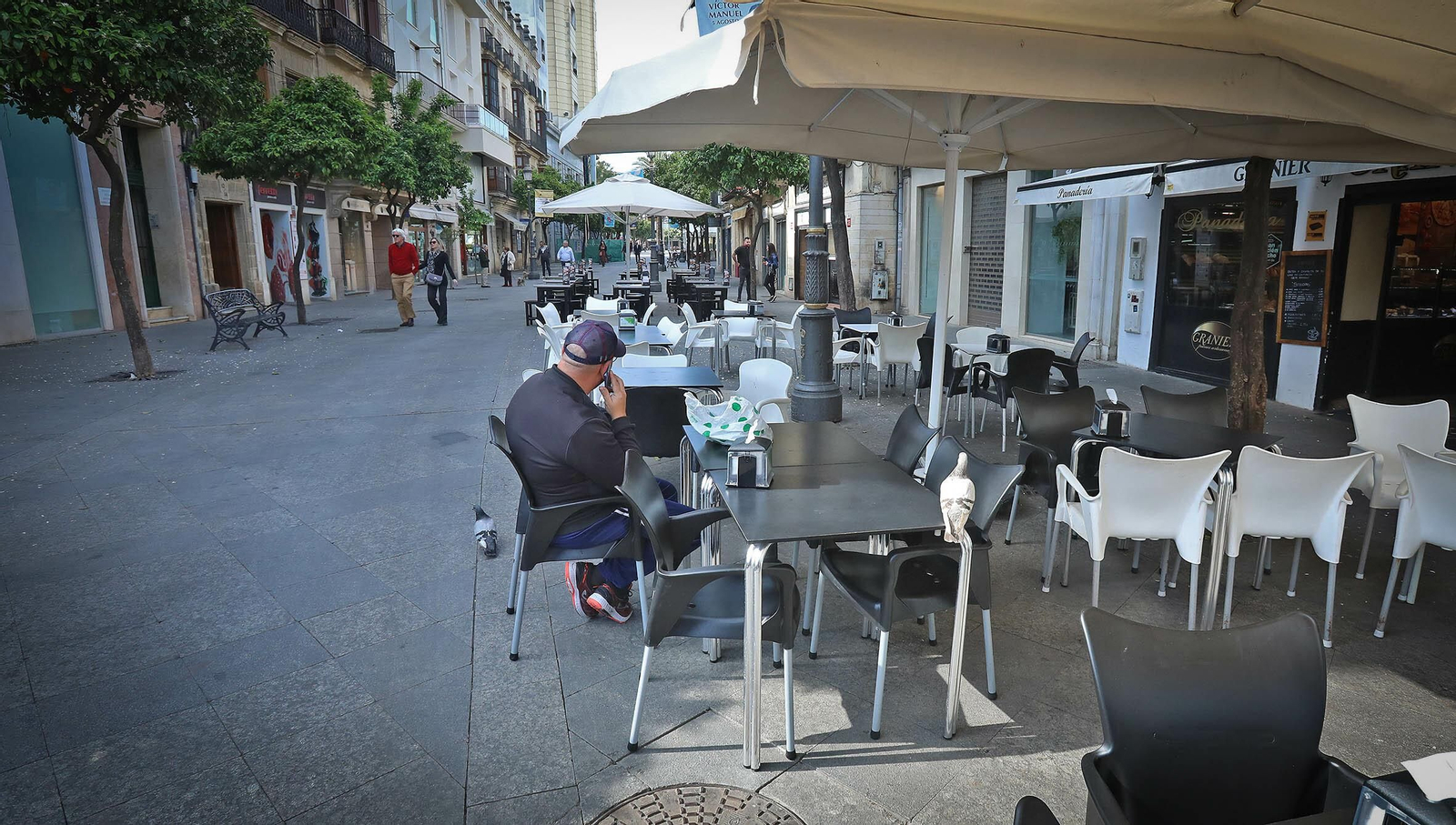 Imágenes del estado de la ciudad por la crisis del Coronavirus