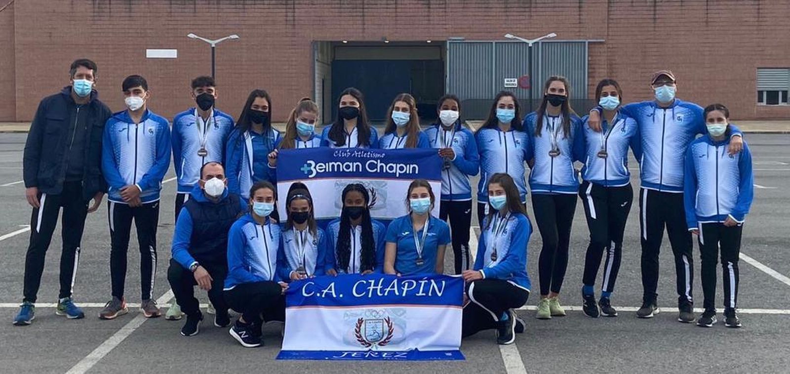 El CA Beiman Chapín  ha obtenido unos brillantes resultados en el Andaluz sub-18 de pista cubierta.