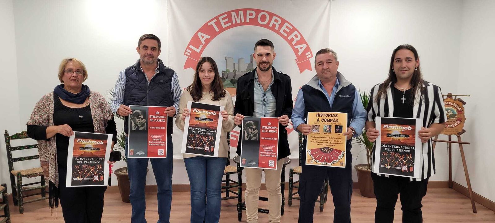 Presentación del cartel del Día Internacional del Flamenco en Almodóvar del Río.