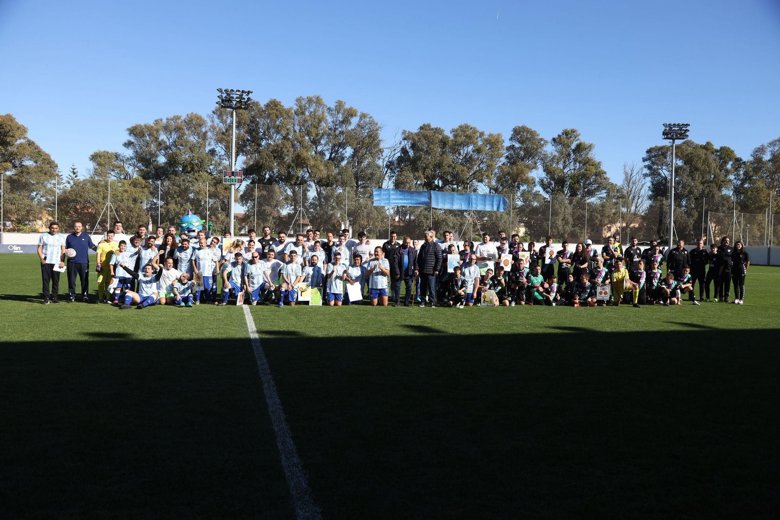 El Málaga CF Genuine se impone a la selección malagueña de influencers