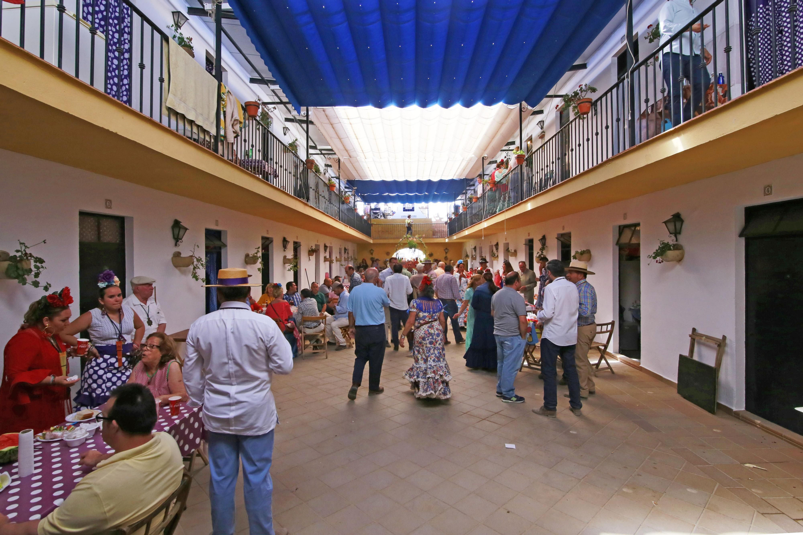 Imágenes del domingo de descanso en El Rocio