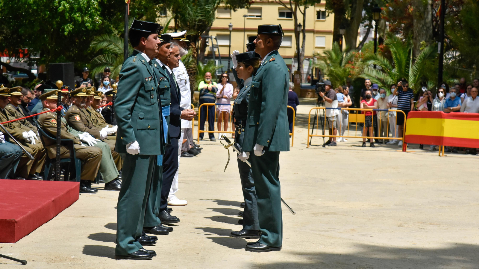 Las fotos del acto del 178 aniversario de la fundación  de la Guardia Civil
