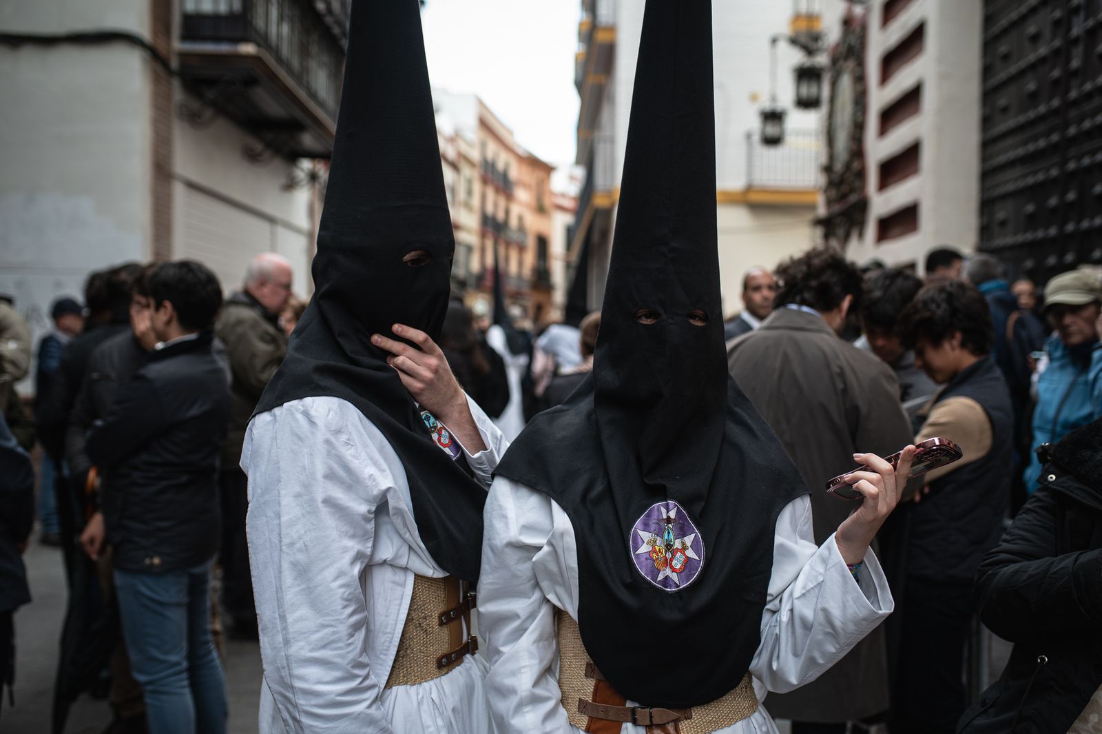 Las imágenes de la Hermandad de la Soledad de San Buenaventura en la Semana Santa de Sevilla 2024