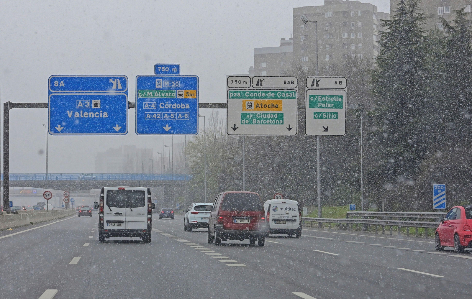 Las imágenes blancas que ha dejado la nieve en toda España