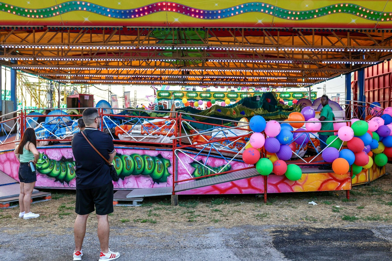 Imágenes de las primeras horas de la Feria del Corpus 2025