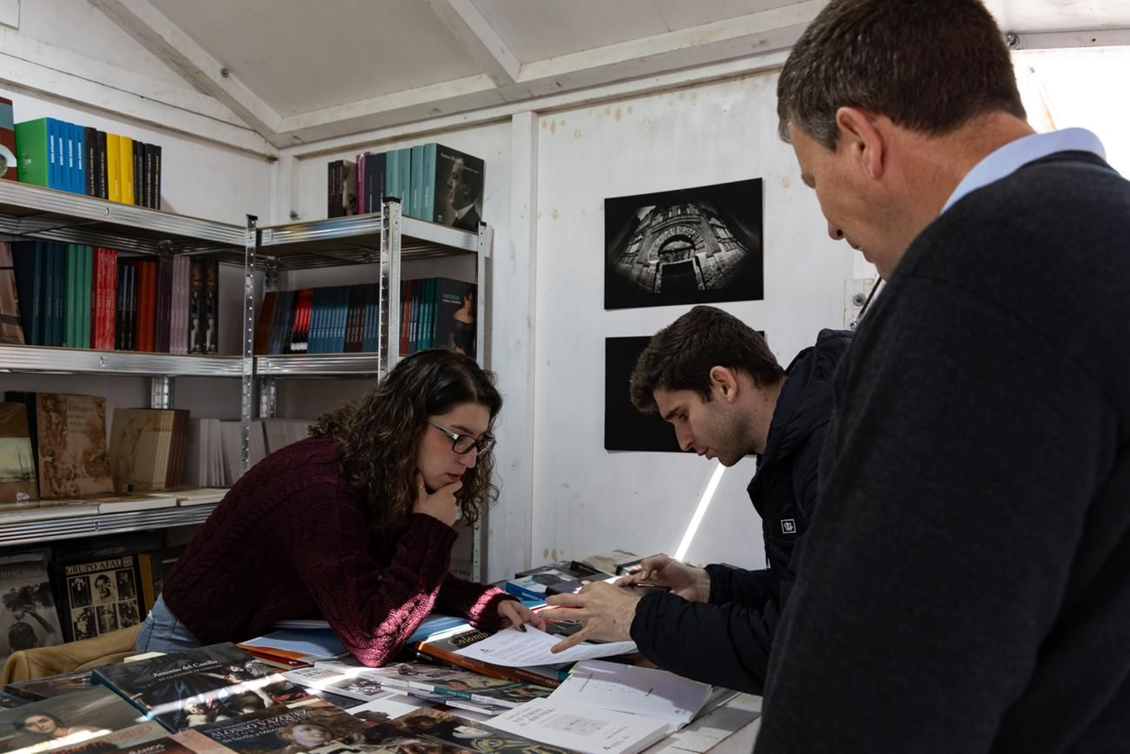En imágenes: casetas y ambiente de la Feria del Libro de Jaén