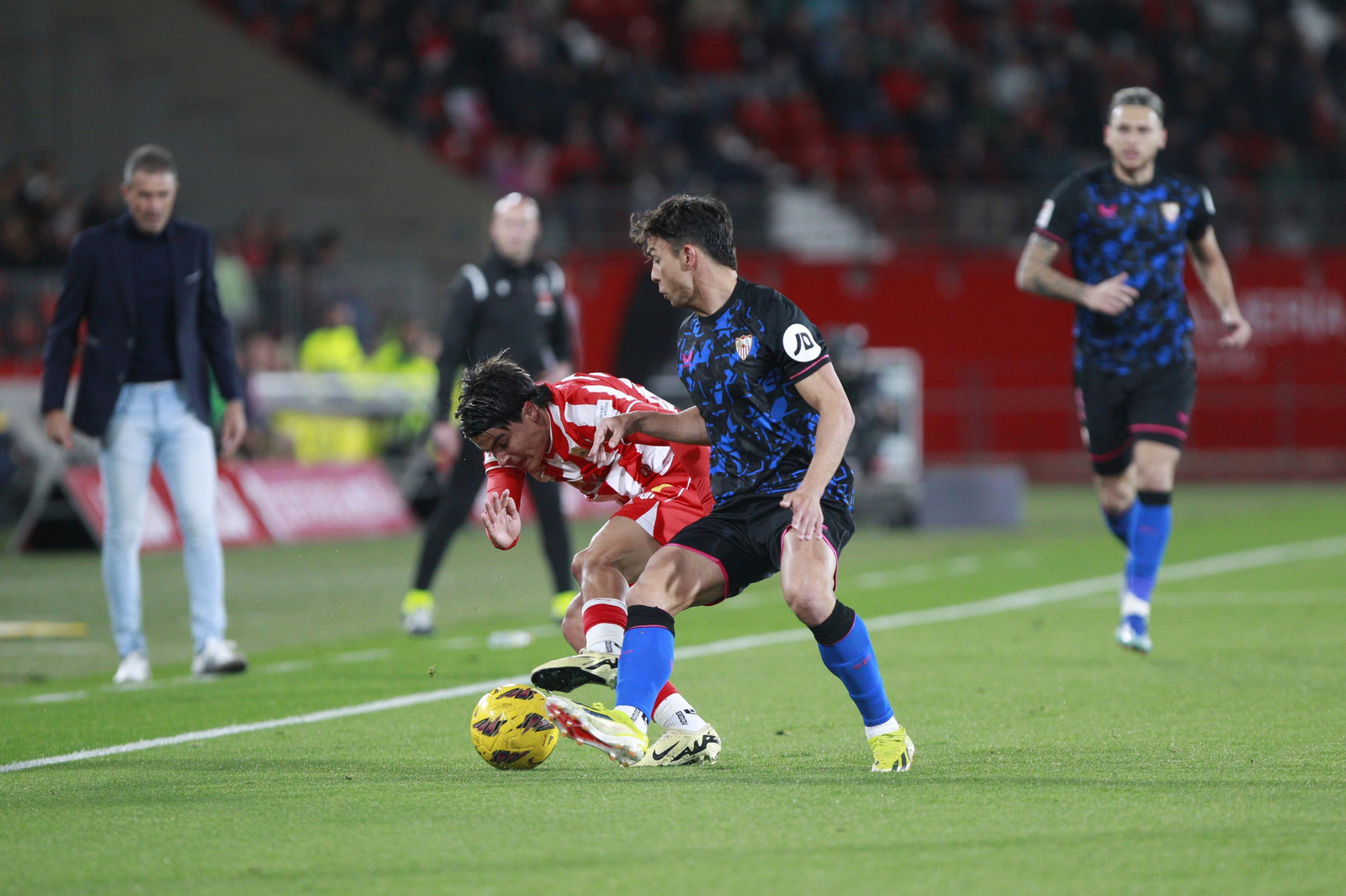Las mejores imágenes del partido de fúbol U.D. Almería-Sevilla F.C.