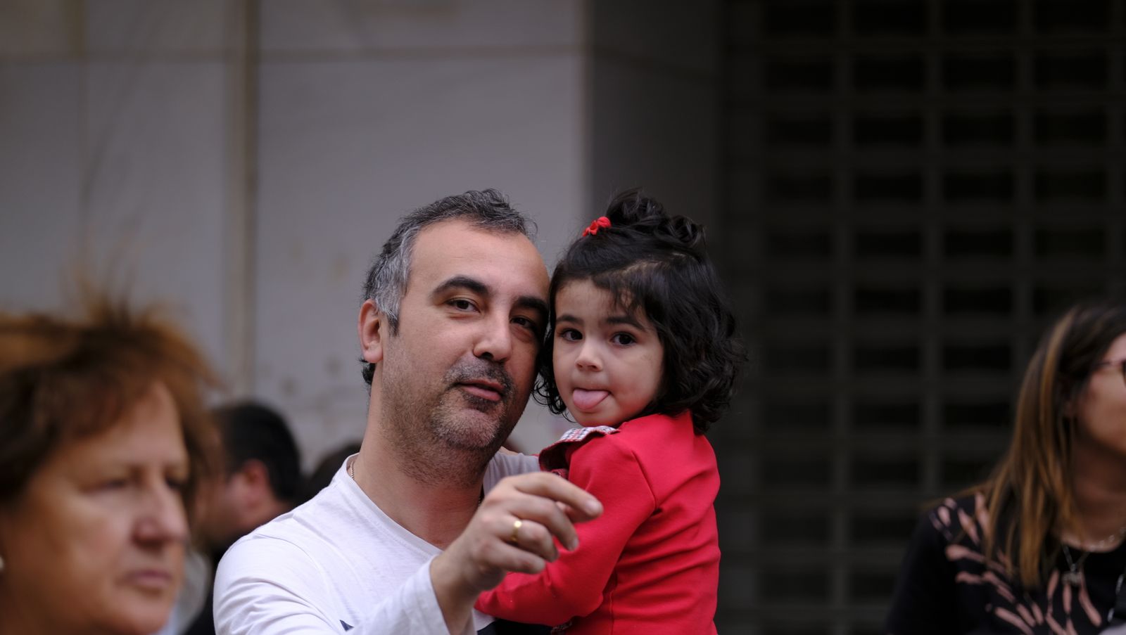 La Borriquita procesiona por las calles de Almería, en imágenes