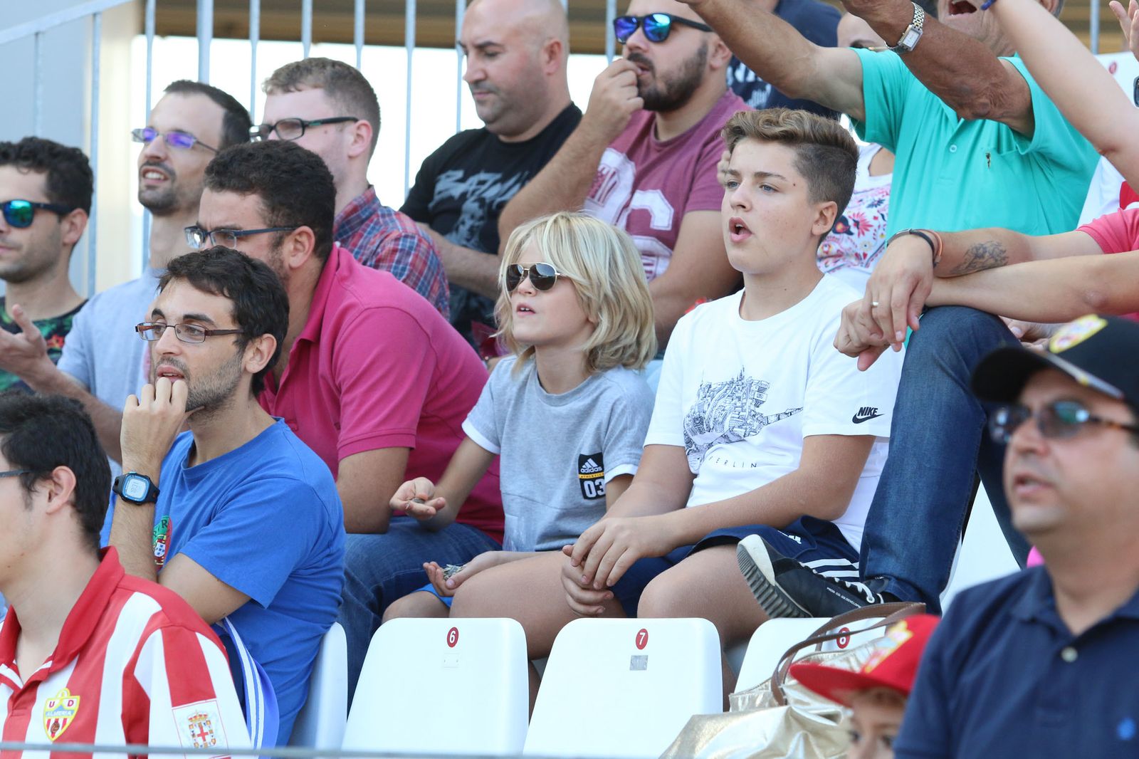 Las imágenes del Almería-Huesca