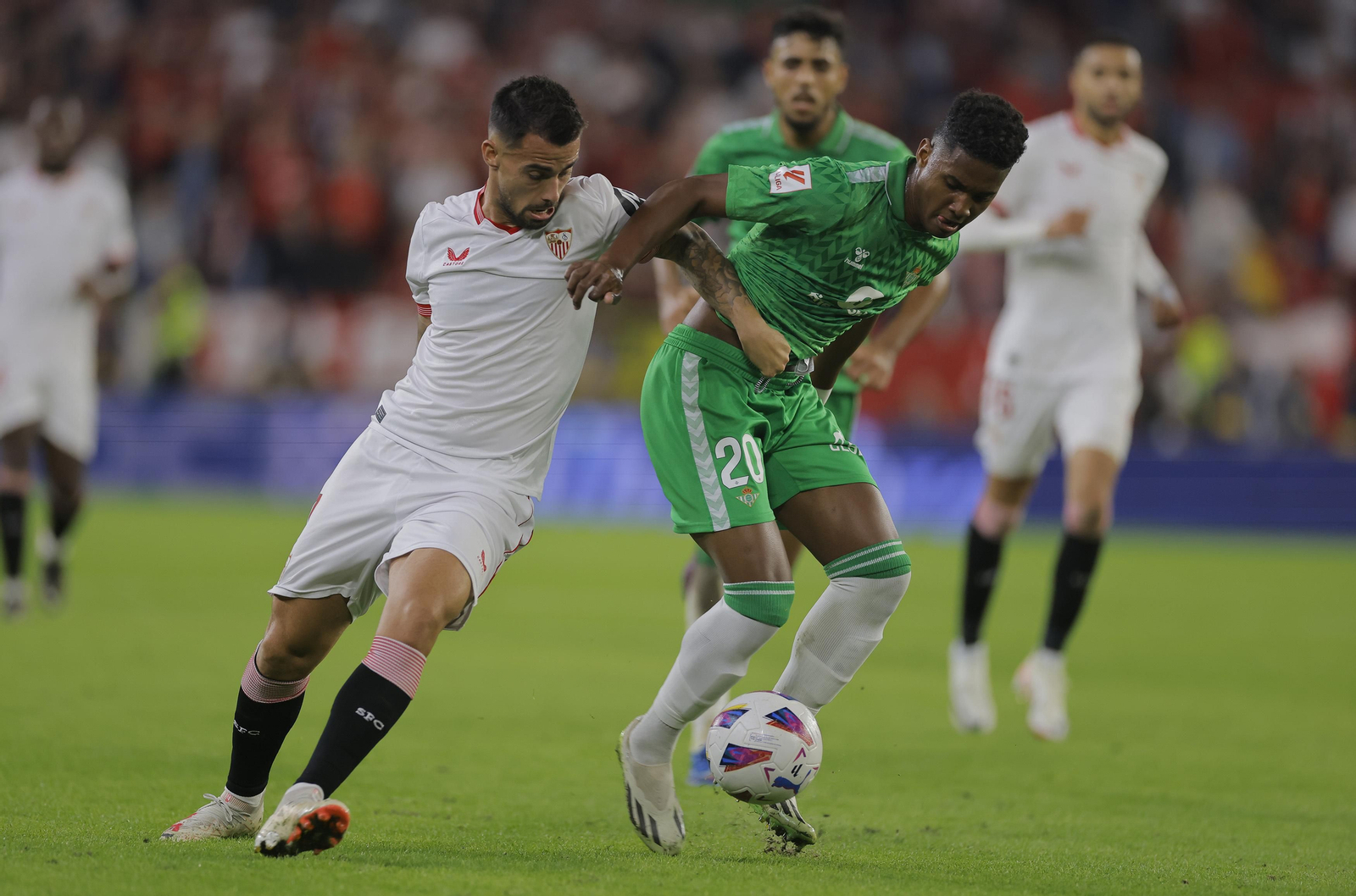 Las fotos del Sevilla-Betis