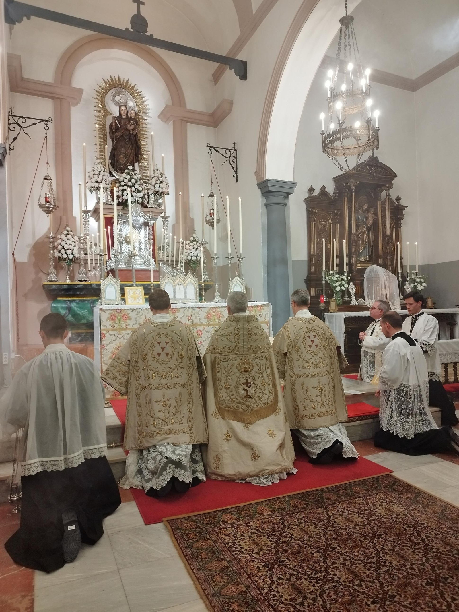 Otra imagen de la ceremonia.