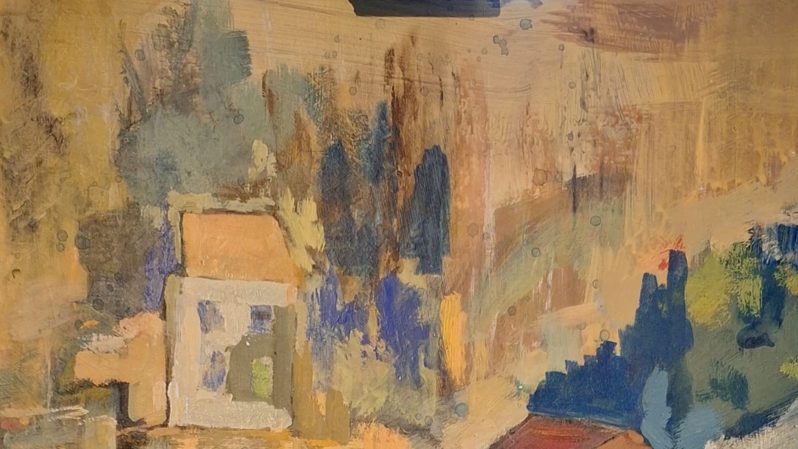 Otra de las pinturas de Francisco Domecq.