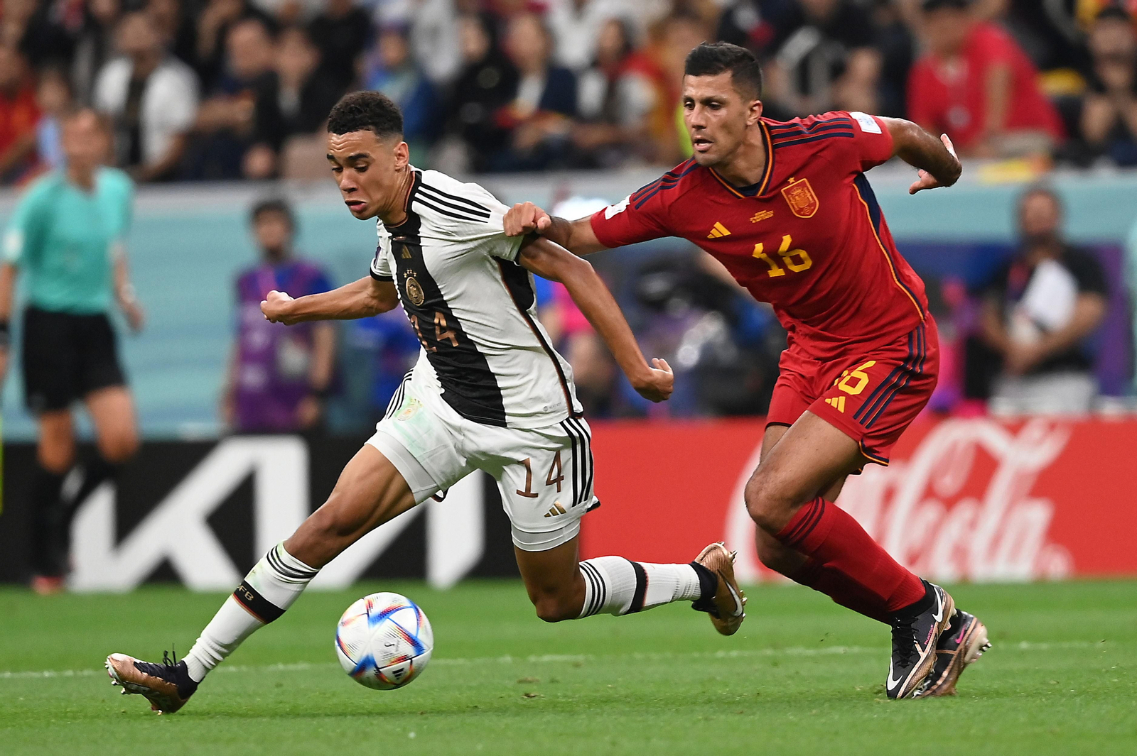 Las fotos del España-Alemania del Mundial de Qatar