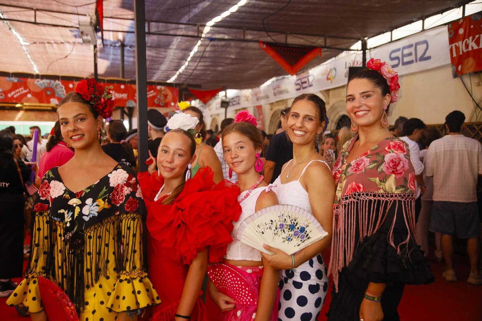 Las mejores imágenes del viernes en la feria del mediodía de Almería