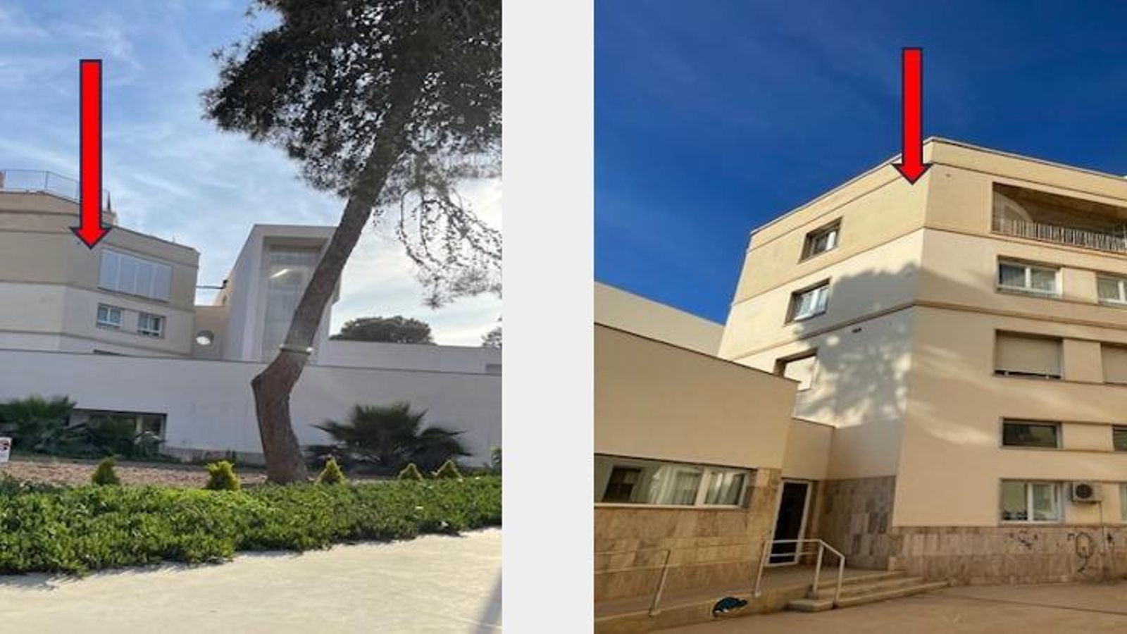 Ubicación de la nueva unidad de investigación en el edificio de la Bola Azul que ya está en obras.