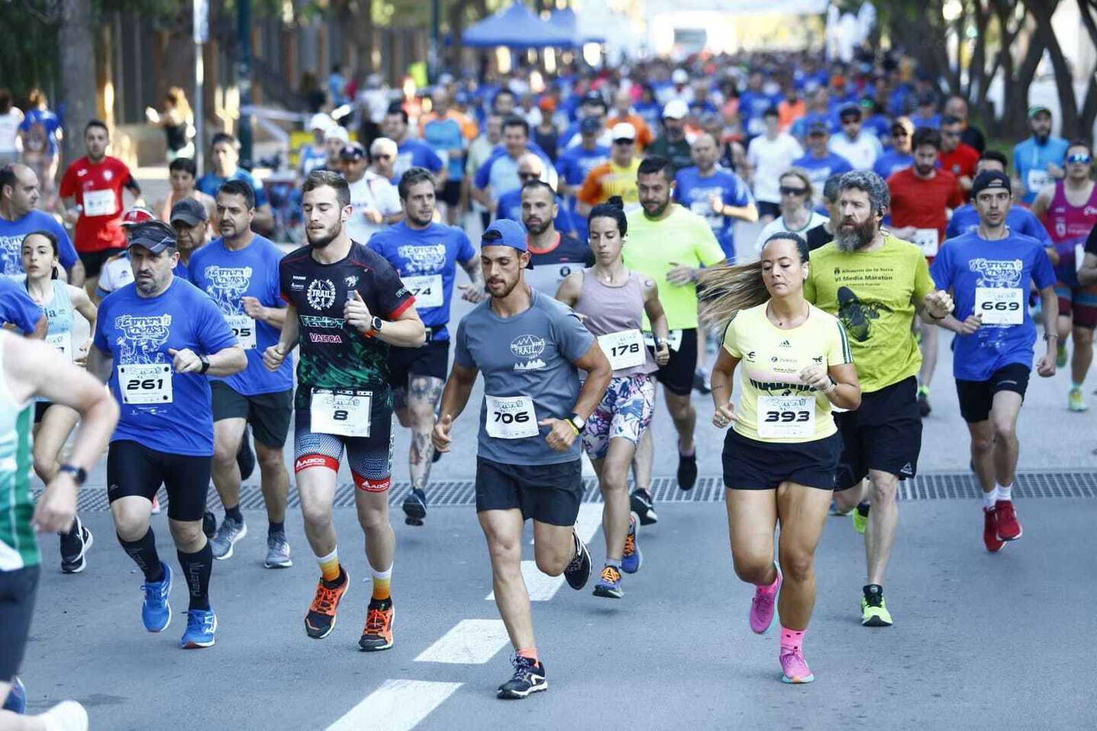 Las imágenes de la quinta carrera por la libertad de prensa