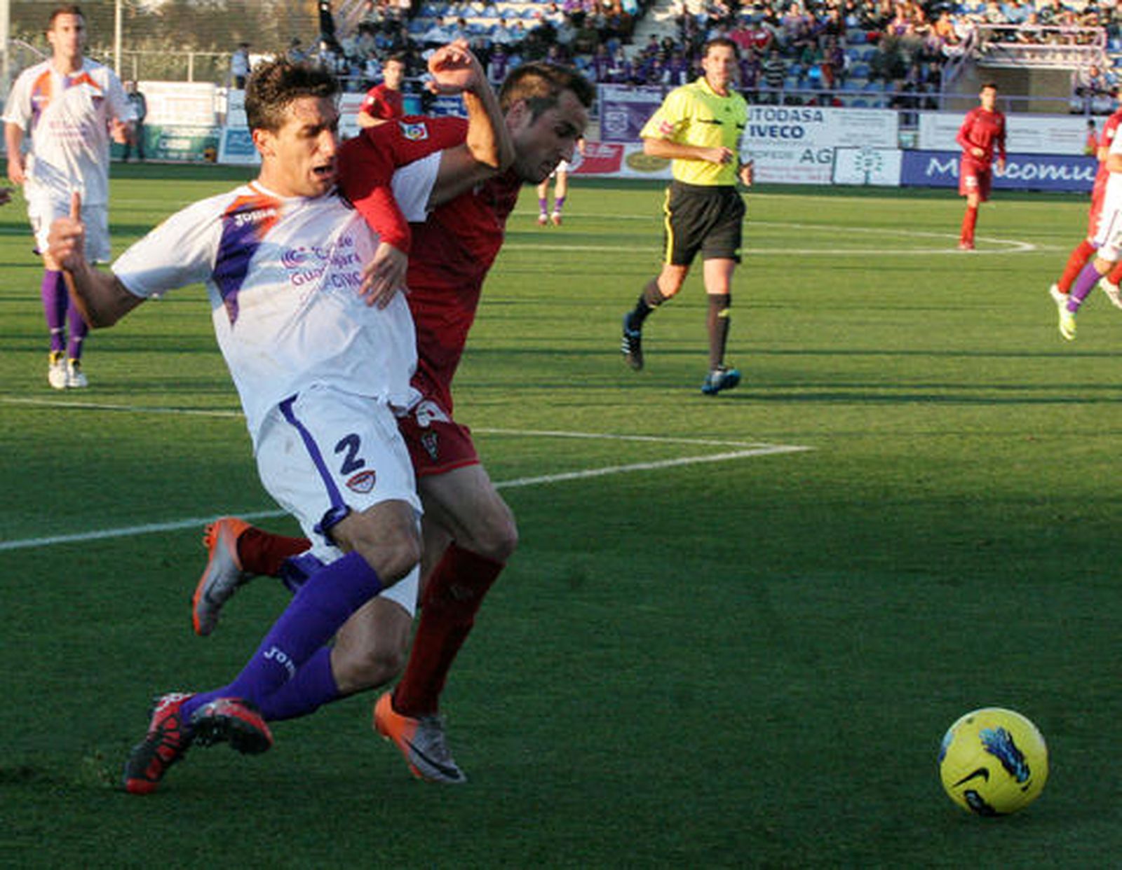 El Córdoba cae estrepitosamente en Guadalajara (3-1). / LOF