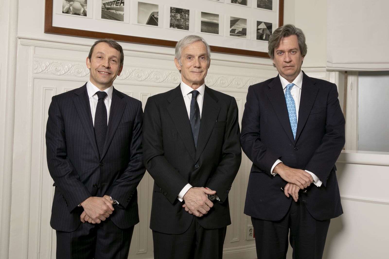 Mark Giacopazzi, Enrique Pérez-Pla y Beltrán de la Lastra.
