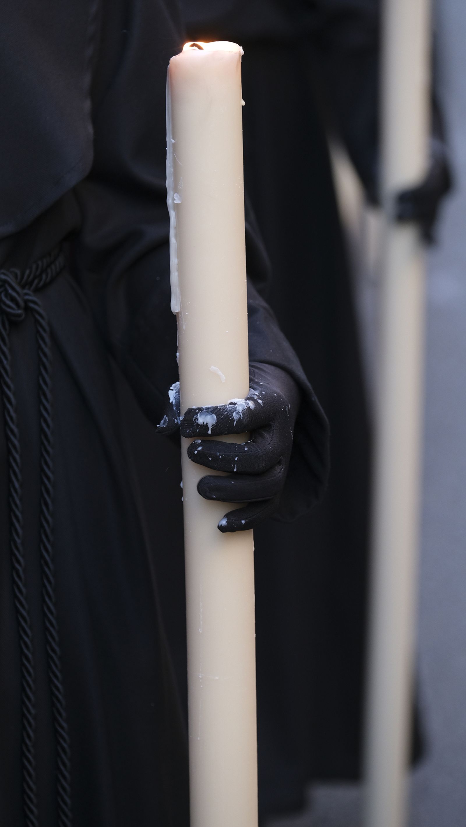 Procesión del Santo Entierro en Almería, en imágenes