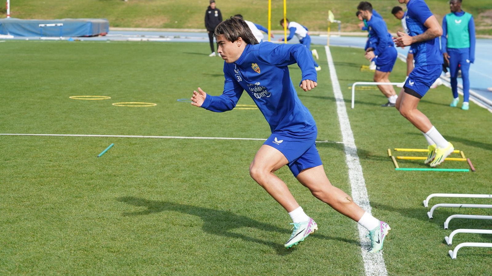 Luka Romero tendrá minutos en el duelo contra el Atlético de Madrid, según Garitano.